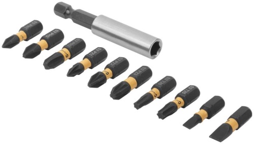 Набор торсионных бит 25мм ''Компактный'', profi plus, 11 предметов | код 83-871 | FIT фото 8 Набор торсионных бит 25мм ''Компактный'', profi plus, 11 предметов | код 83-871 | FIT фото 8