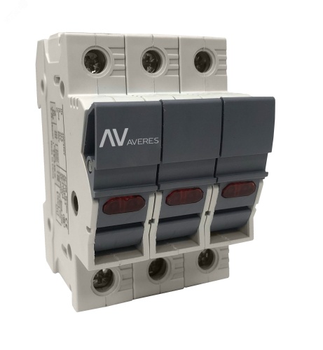 Предохранитель-разъединитель DF 10х38 3Р (тип ПВЦ) | код df103-e | EKF Предохранитель-разъединитель DF 10х38 3Р (тип ПВЦ) | код df103-e | EKF