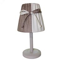 Светильник настольный ННБ 11-60-096 беж с абажуром МТ Дуэт | код 300074 | Эркадо