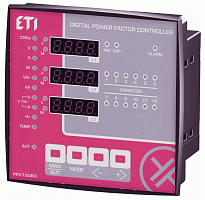 PFC-12DB3 - регулятор реактивной мощности, 3F, 12 ступеней, 144x144, (400V) | код 004656576 | ETI