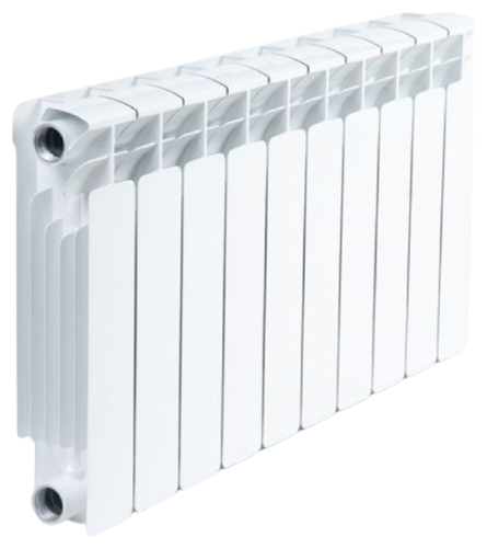 Радиатор алюминиевый BASE L 500 - 6 секций (CO-BB500E/6 L) | код 23468 | Valfex