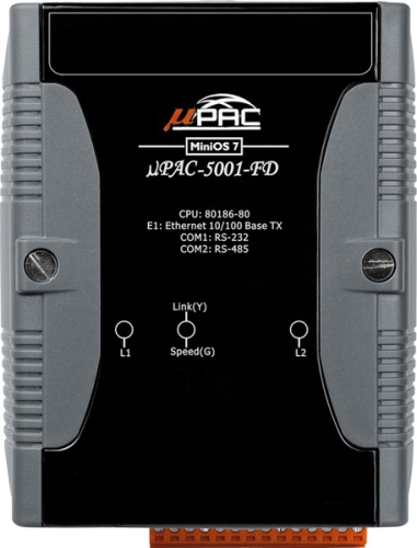 uPAC-5001-FD CR 512KB SRAM C Language Based with 64MB Flash uPAC-5000 (MiniOS7 Inside) | код 00-06074583 | ICP DAS