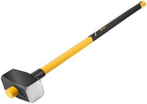 Кувалда кованая, фиберглассовая обратная усиленная ручка 900 мм, 8 кг | код 45254 | FIT фото 2 Кувалда кованая, фиберглассовая обратная усиленная ручка 900 мм, 8 кг | код 45254 | FIT фото 2