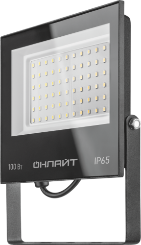Прожектор светодиодный 90 500 OFL-03-100-6.5K-BL-IP65-LED ОНЛАЙТ 90500 Прожектор светодиодный 90 500 OFL-03-100-6.5K-BL-IP65-LED ОНЛАЙТ 90500