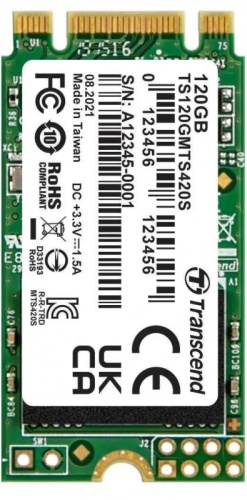Накопитель SSD Transcend SATA-III 120GB TS120GMTS420S M.2 2242 | код 1067678 | Transcend