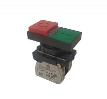 Выключатель Briswik КМЕ 9102м -Л 24В зел-красн IP40 УХЛ3 10А 0но+2нз | код aB-GC-0Ai-3623 | Briswik