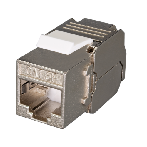 Keystone Jack 8P8C (RJ-45) FTP Cat.5e заделка без инструмента 180° | код 10-0328 | SUPRLAN