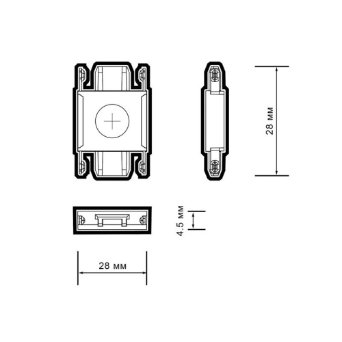 Коннектор черный L-обр. MTR16 CL-BL к низковольтному шинопроводу Jazzway | код 5057296 | JazzWay фото 9