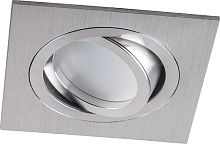 Светильник потолочный встраиваемый MR16 G5.3 хром DL2801 FERON 32639