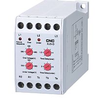 Реле контроля фаз XJ3-D | код D060051 | CNC