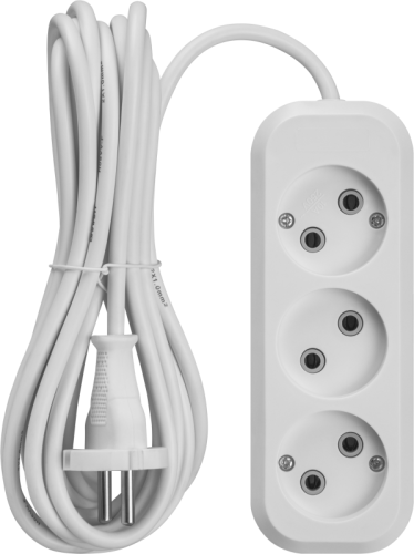 Удлинитель 3х3м без заземл. 10А IP20 90508 OPE-S-03-300-X-2х1 ОНЛАЙТ 90508 фото 3 Удлинитель 3х3м без заземл. 10А IP20 90508 OPE-S-03-300-X-2х1 ОНЛАЙТ 90508 фото 3