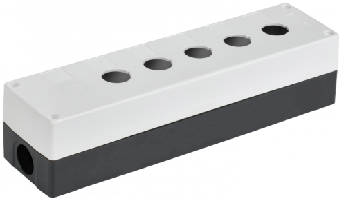 Корпус КП105(6)-Р для кнопок 5(6) мест белый IEK | код BKP10-6-K01-R | IEK