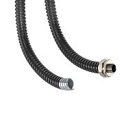 Металлорукав DN 10мм в ПВХ изоляции D внутренний 10.0 мм D наружный 14.0 50м цвет черный | код 6071R-010N | DKC