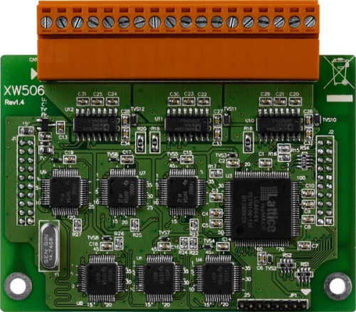XW506 CR 6-port Non-Isolated RS-232 (RoHS) | код 00-06100835 | ICP DAS