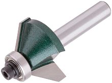 Фреза кромочная конусная с подшипником DxHxL=30х12х57.3 мм | код 3607-081230 | FIT