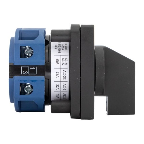 Переключатель кулачковый ПК-1-41 25А 1P "1-0-2" PROxima | код pk-1-41-25 | EKF фото 4 Переключатель кулачковый ПК-1-41 25А 1P "1-0-2" PROxima | код pk-1-41-25 | EKF фото 4