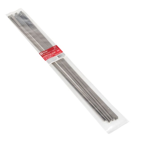 Хомут AISI 304 из нержавеющей стали, 7,9x520 (10 шт,) FlexLock PROxima | код plc-fl-tss-304-7.9x520-r | EKF фото 3 Хомут AISI 304 из нержавеющей стали, 7,9x520 (10 шт,) FlexLock PROxima | код plc-fl-tss-304-7.9x520-r | EKF фото 3