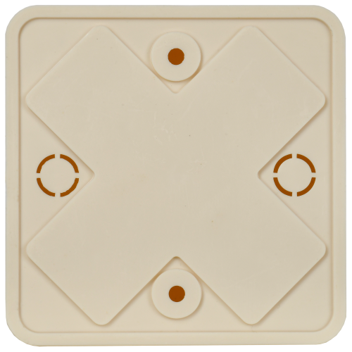 Коробка распаячная КМ для открытой проводки 75х75х20мм слоновая кость | код UKO10-075-075-020-K32-E | IEK фото 4