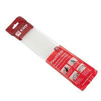 Хомут гибкий многоразовый бел. FlexSTRAP (уп.20шт) PROxima | код plc-fs-wr | EKF
