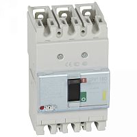 Автоматический выключатель DPX3 160 - термомагнитный расцепитель - 16 кА - 400 В~ - 3П - 40 А | код. 420002 | Legrand 