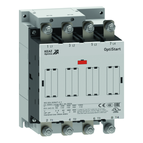 Контактор OptiStart K-AF-195-40-00-E400 с катушкой AC/DC с электронным управлением | код 334946 | КЭАЗ