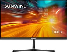 Монитор SunWind 23.8 SM-24FI221 черный IPS LED 5ms 16:9 HDMI M/M матовая 250cd 178гр/178гр 1920x1080 100Hz G-Sync VGA DP FHD 3.0кг | код 1895761 | SUNWIND