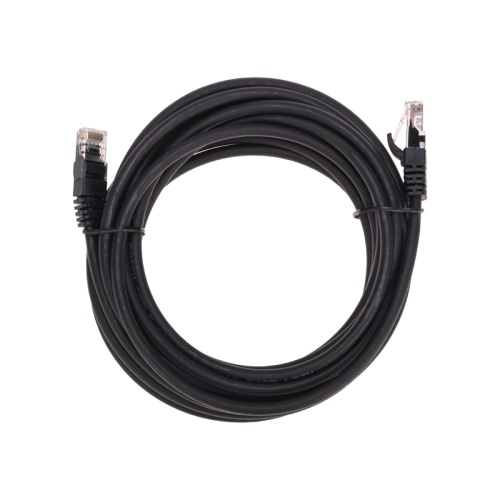 Патч-корд U/UTP, CAT 6, RJ45-RJ45, 26AWG, LSZH, черный, 5м REXANT | код 02-0292-5 | REXANT