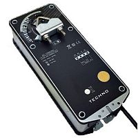 Электропривод воздушной заслонки с пружиной 15Nm, ON/OFF, 2SPDT, 24AC/DC | код SC-15DF/24V | Techno