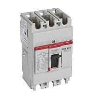 Выключатель автоматический DRX125 термомагнитный 125A 3П 20kA | код 27221 | Legrand