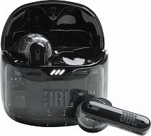 Гарнитура вкладыши JBL Tune Flex Ghost черный беспроводные bluetooth в ушной раковине (JBLTFLEXGBLK) | код 1993163 | JBL