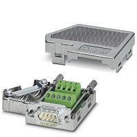 Шинный штекер D-SUB SUBCON-PLUS 9/M | код 2744018 | PHOENIX CONTACT