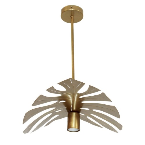 Светильник Монстера 111 золото НПБ 01-60-110 Е27 потолочный | код 1005405204 | Элетех