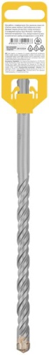 Бур по бетону SDS-PLUS профи крестообразная вставка двойная спираль 12х210мм FIT 33074 фото 4 Бур по бетону SDS-PLUS профи крестообразная вставка двойная спираль 12х210мм FIT 33074 фото 4