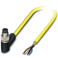Кабель для датчика / исполнительного элемента SAC-4P-M8MR/10,0-542 SH BK | код 1406012 | PHOENIX CONTACT