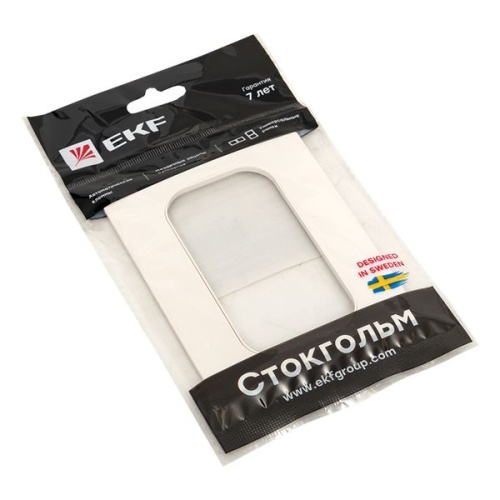 Стокгольм Рамка для розетки 2-местная белая PROxima | код EYM-G-304-10 | EKF фото 3 Стокгольм Рамка для розетки 2-местная белая PROxima | код EYM-G-304-10 | EKF фото 3