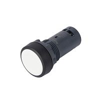 Кнопка SB7 моноблочная 22мм белая с возвратом, пластик, 1НО, IP65 | код SB7NA11 | Systeme Electric