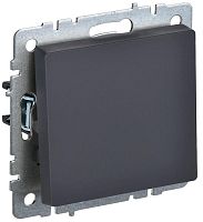 BRITE Выключатель 1-клавишный 10А ВС10-1-0-БрГ графит | код BR-V10-0-10-K53 | IEK