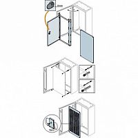 Дверь внутренняя глухая для шкафов SR2 600х400мм² ВхШ | код. KC6040K | ABB