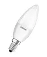 Лампа светодиодная LED 5Вт Е14 CLB40 FR белый, матовая свеча OSRAM | код. 4058075056886 | LEDVANCE