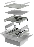 ITK LINEA N Компл. осн. и крыша 800х800мм шкафа 28-47U сер. | код LN35-XXX88-Y | ITK by IEK