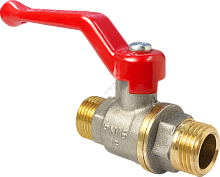 Кран шаровой 11Б27фт1М никелированный 3/4' НН ручка рычаг | код VF.220.NR1.034 | Valfex