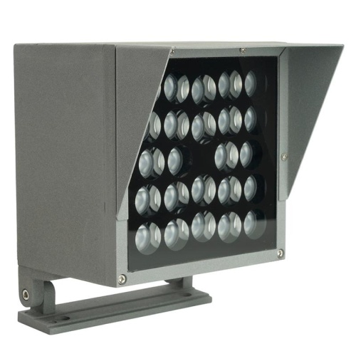 Прожектор светодиодный 150х150х180мм IP66 49Вт AC220-240В красн. LL-898 квадрат FERON 51711