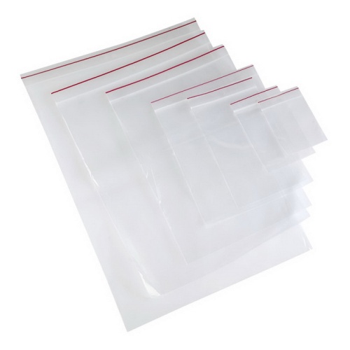 Пакет с замком zip lock RUICHI, 80x100 мм, полиэтилен | код 114540 | Ruichi