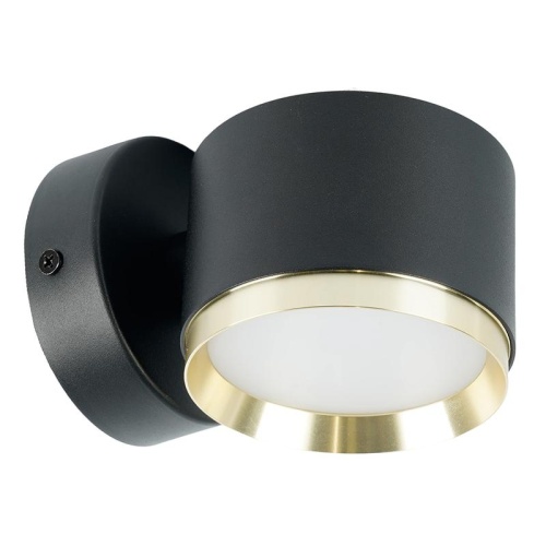 Светильник ДБО 12W GX53 без лампы черный+золото | код 52019 | Feron Светильник ДБО 12W GX53 без лампы черный+золото | код 52019 | Feron