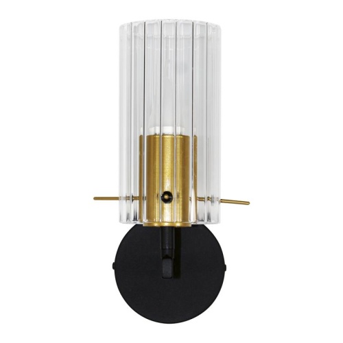 Светильник Эсми 511 черн.зол. (Плафон 0015) НББ 01-60-180 Е27 настенный | код 1005405251 | Элетех фото 2