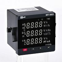 Мультиметр цифровой МТ-72D 3ф вх. 600В 5А RS-485 72х72мм LED-дисплей | код. 51404DEK | DEKraft