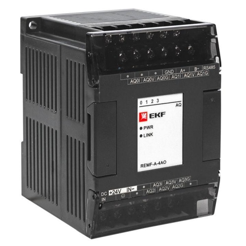 Модуль аналогового вывода REMF 4 PRO-Logic | код REMF-A-4AO | EKF