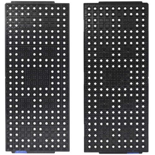 Tray QFP 10*25 (7*7 mm), лоток для хранения(транспортировки) микросхем в корпусах LQFP (TQFP)32/LQFP (TQFP)48 от производителя Peak International | код 114920 | PEAK