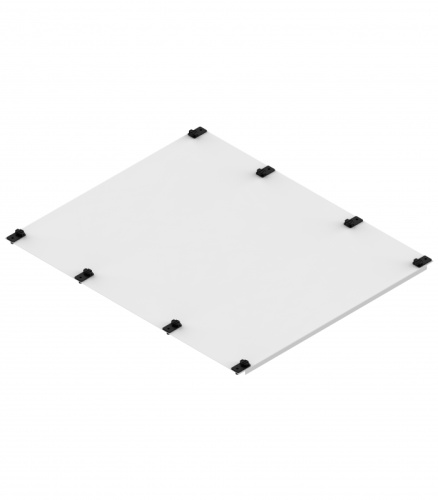 Лицевая фальшпанель сплошная CP 2-4 F (В600xШ500) | код 001101448 | ETI