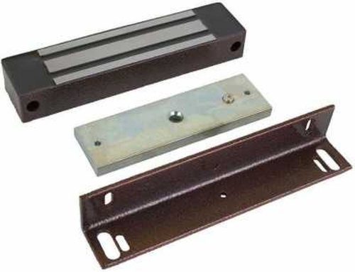 Замок электромагнитный, 12V DC, уголок в комплекте. (ML-295KB с уголком) | код AT-02501 | AccordTec